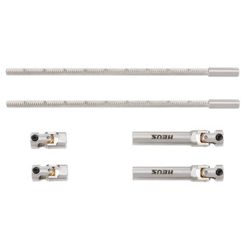 Silver SCX24 V2 Cuttable Drive Shafts