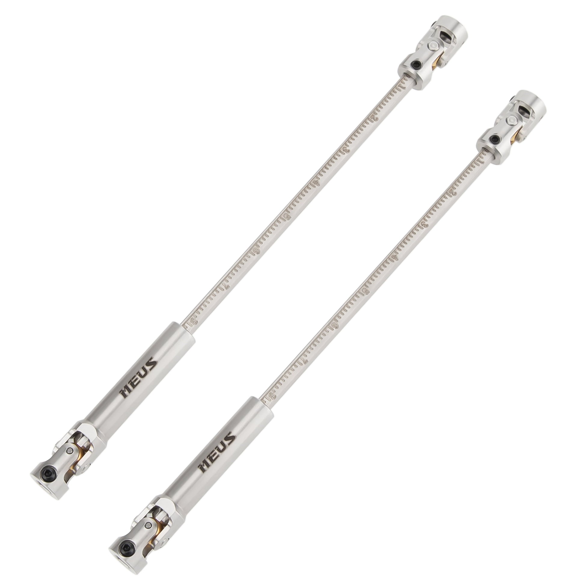 Silver SCX24 V2 Cuttable Drive Shafts 