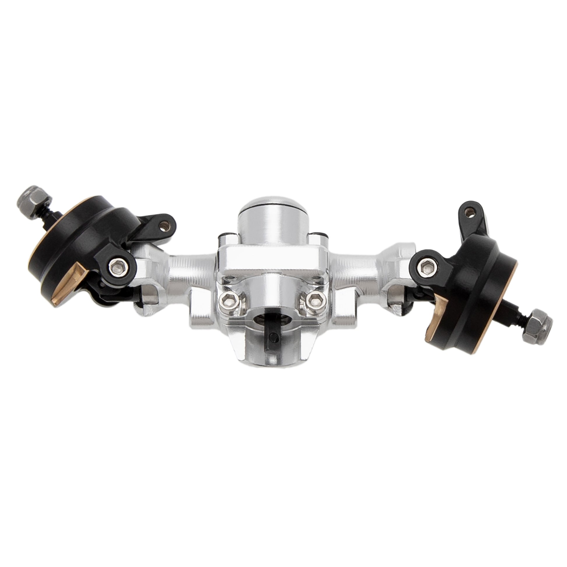 Silver SCX30 Metal Straight Front Axle