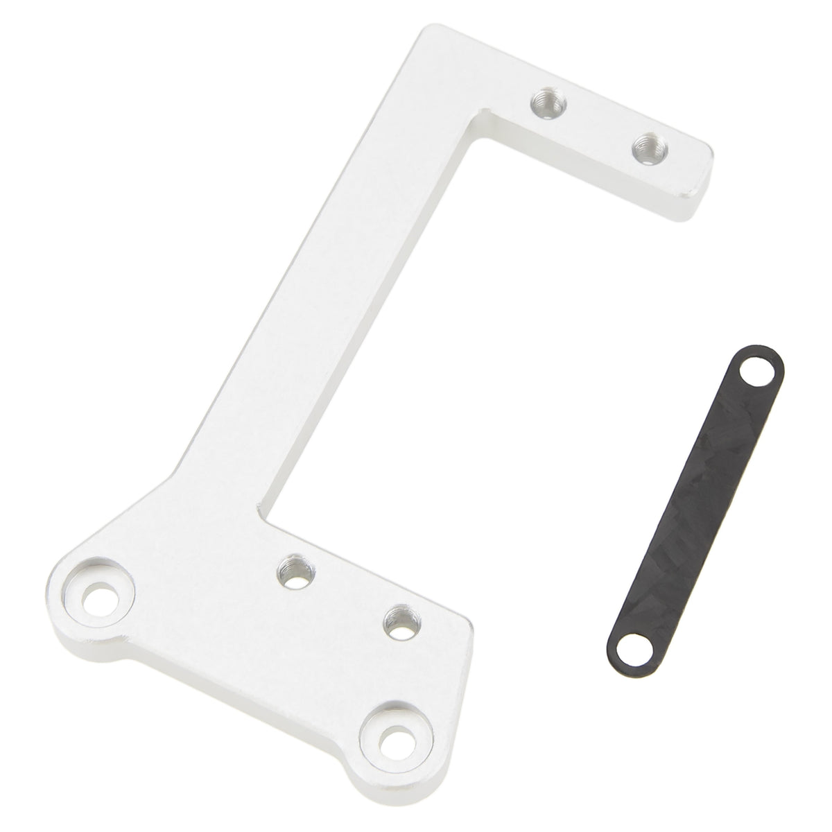 Silver Servo mount for Capra 1.9 UTB and V1 Cheat Code Axles