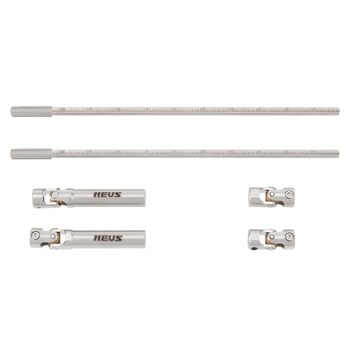 Silver TRX4M Cuttable Drive Shafts