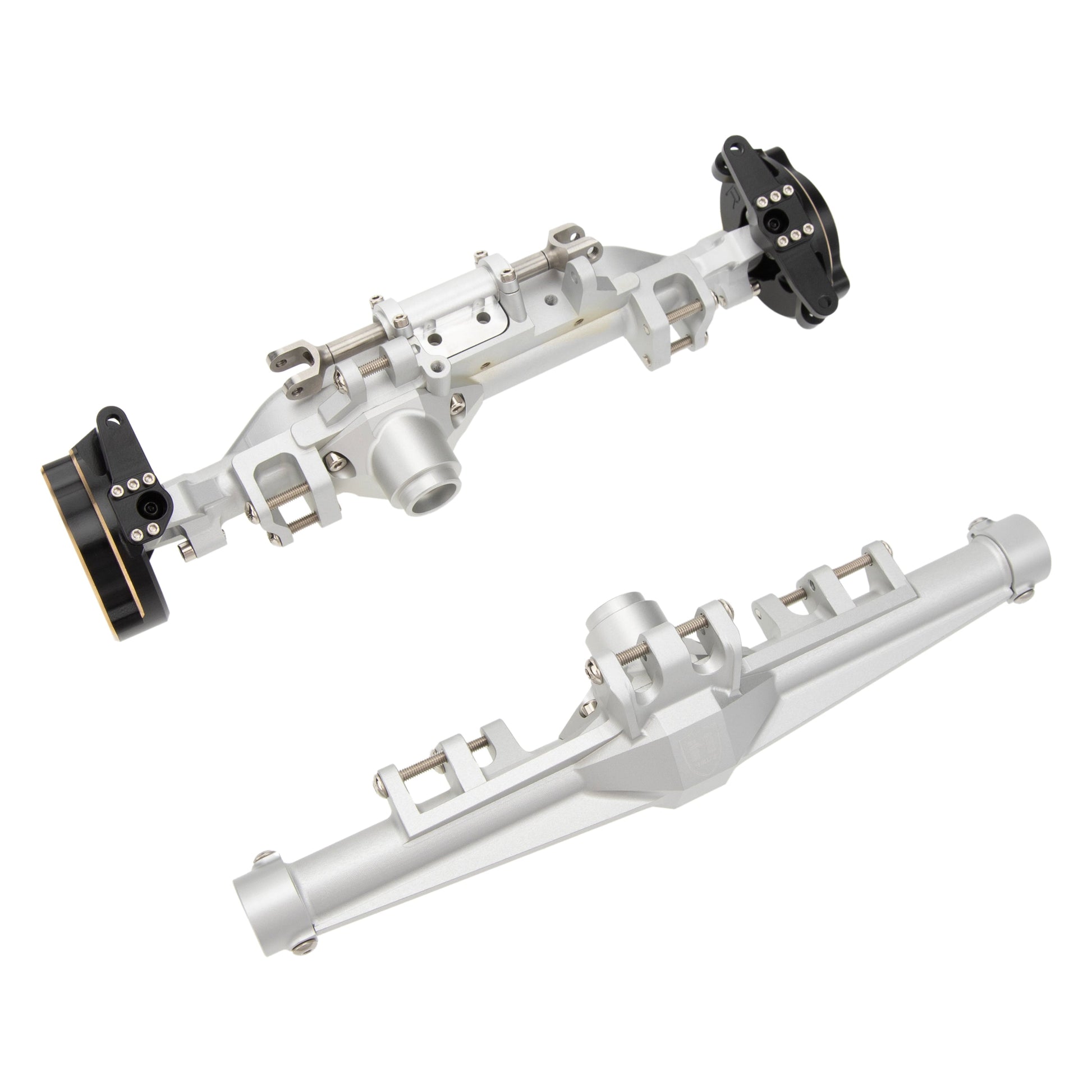 Silvery White H10 Optic Isokinetic Front Rear Axles Housings