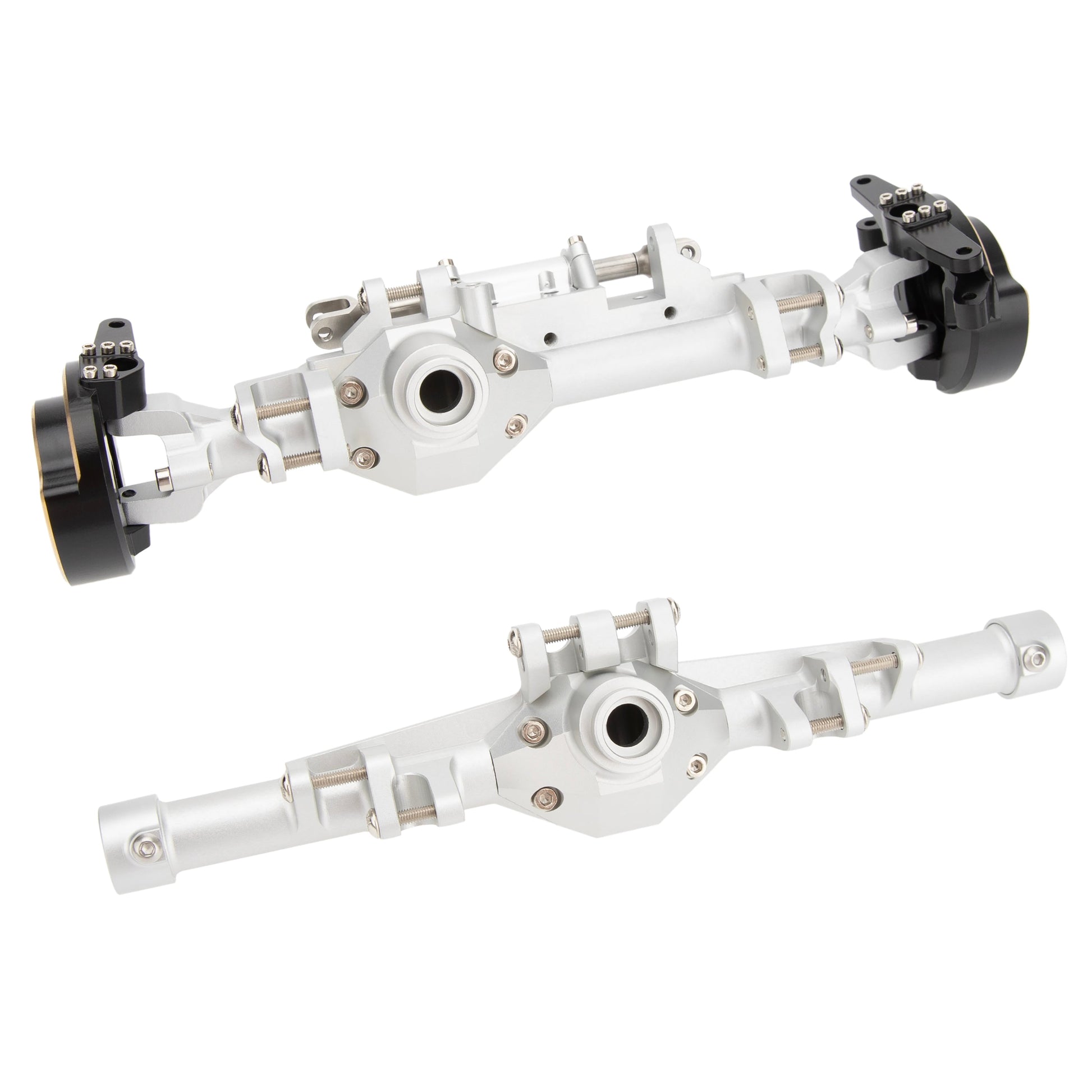 Silvery White H10 Optic Isokinetic Front Rear Axles Housings