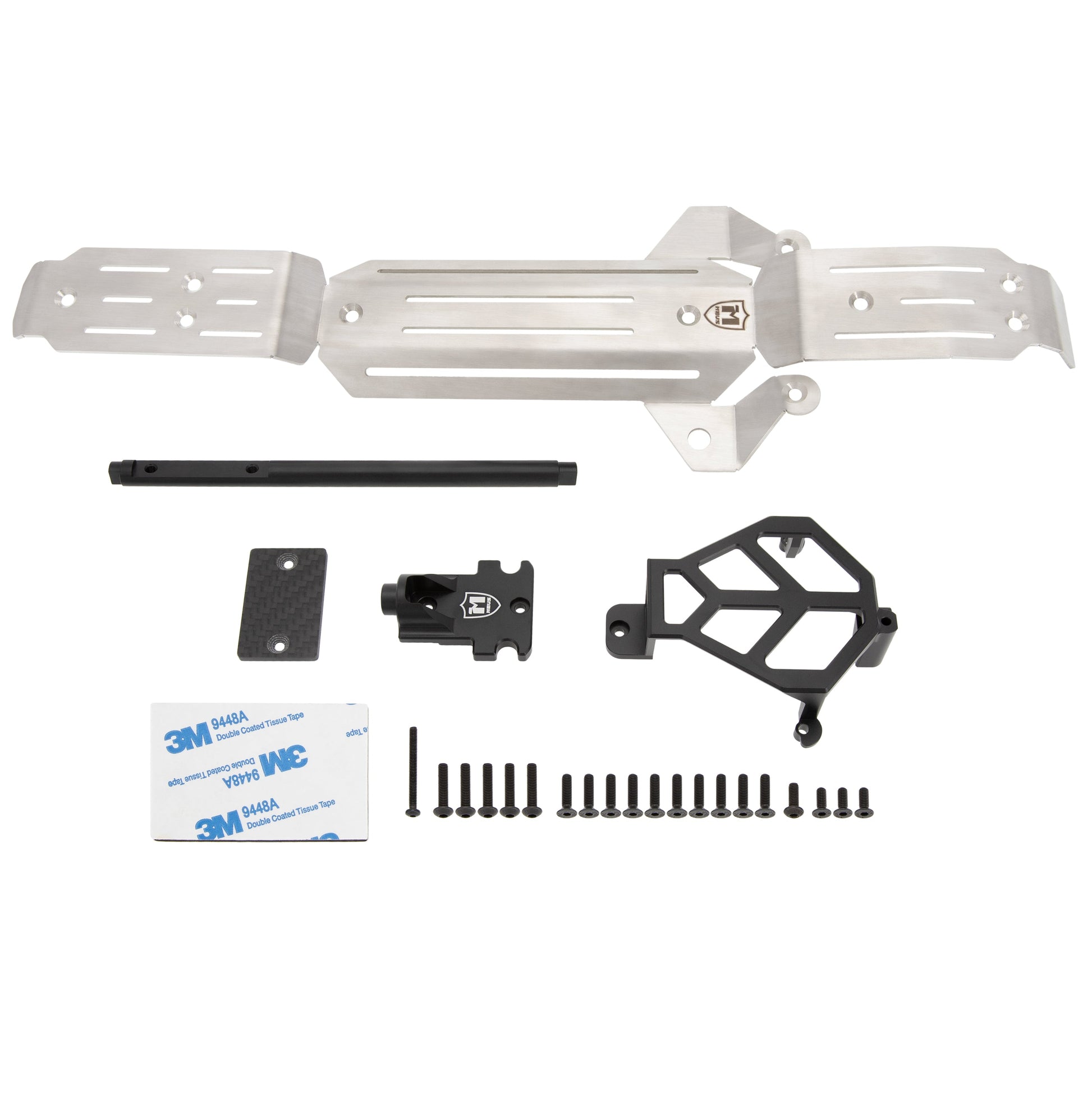 Stainless Steel Chassis Armor Set for Traxxas 1/16 Mini Maxx/Mini XRT