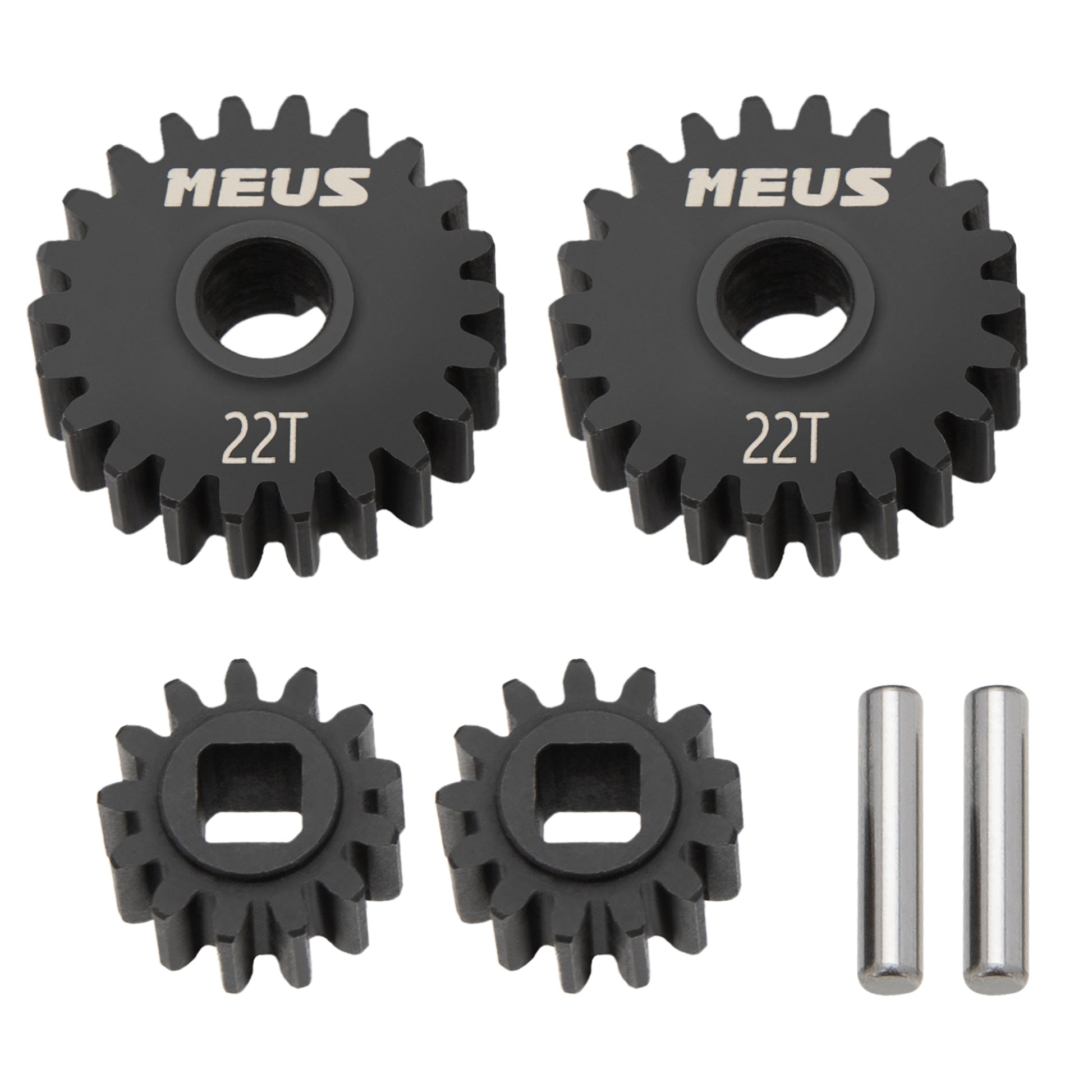Steel 13-22T overdrive portal gears