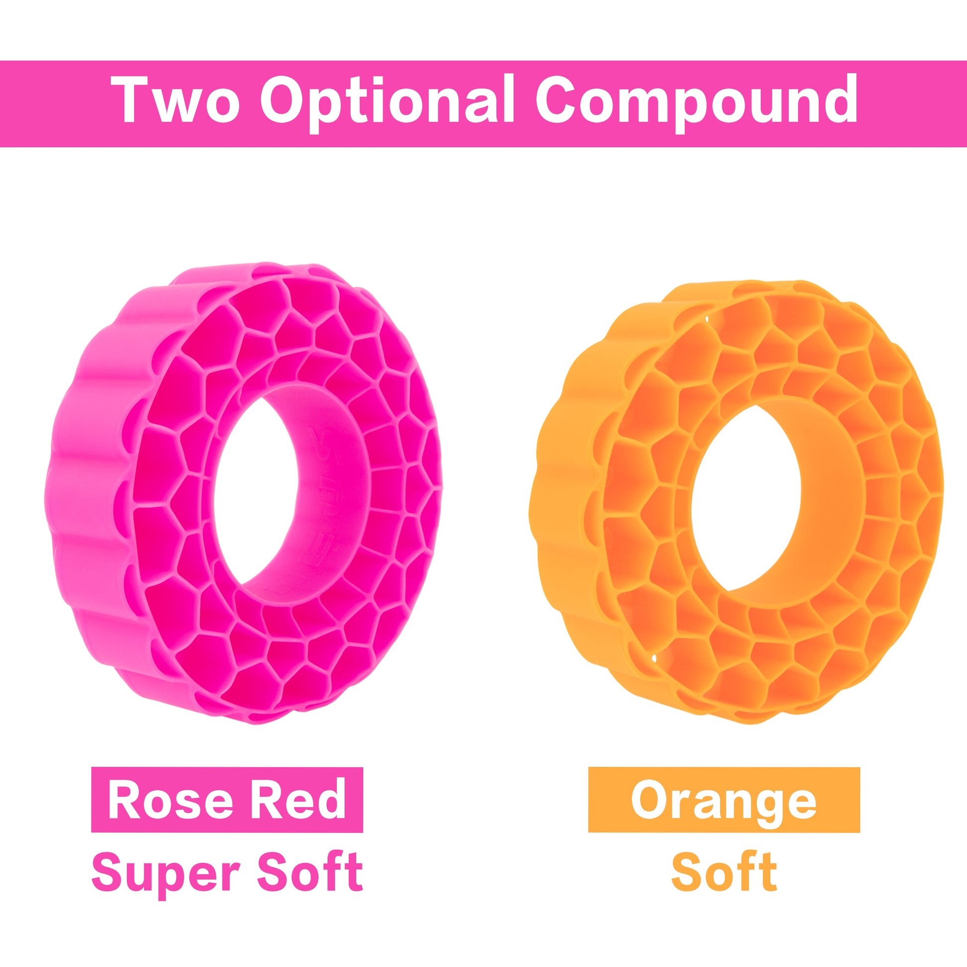Super Soft Silicone Rubber Inserts for 1.9-Inch mud terrain tires