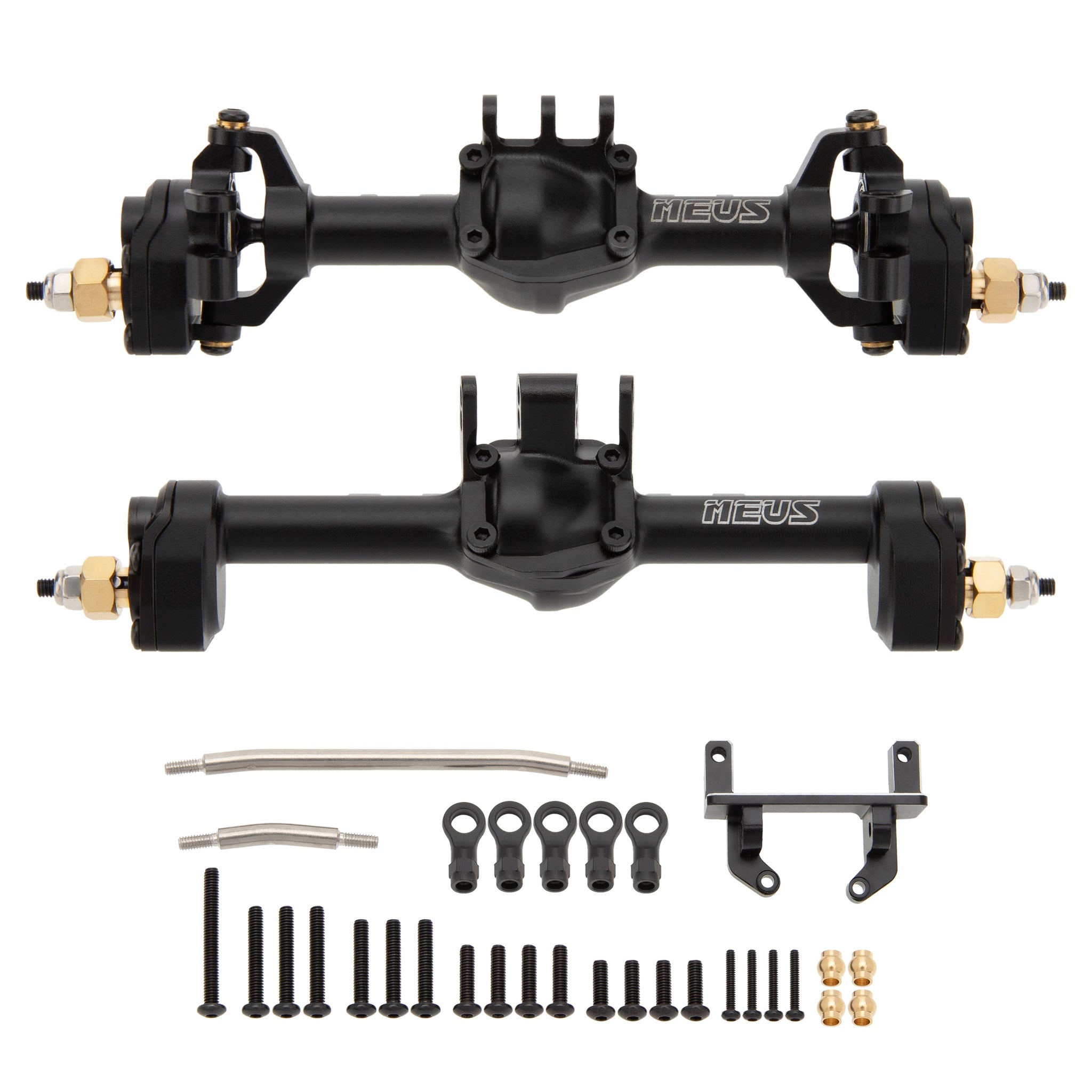 MEUS Racing TRX4M Metal Portal Axles Upgrade Ground Clearance +7MM for 1/18 TRX4M RC Cars