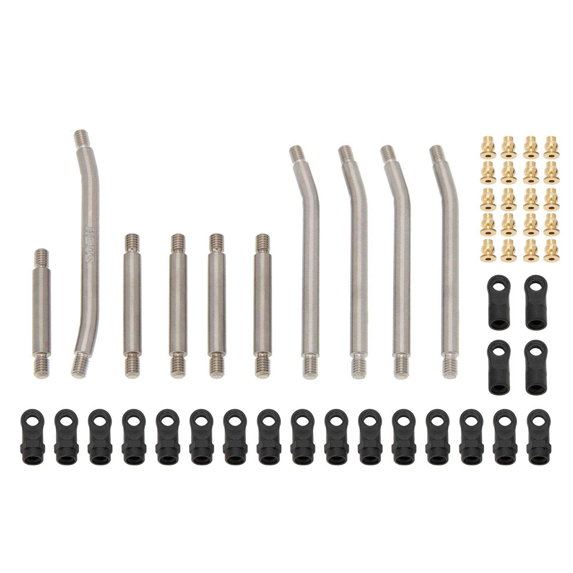 Titanium AX24 High Clearance Chassis & Steering Links 