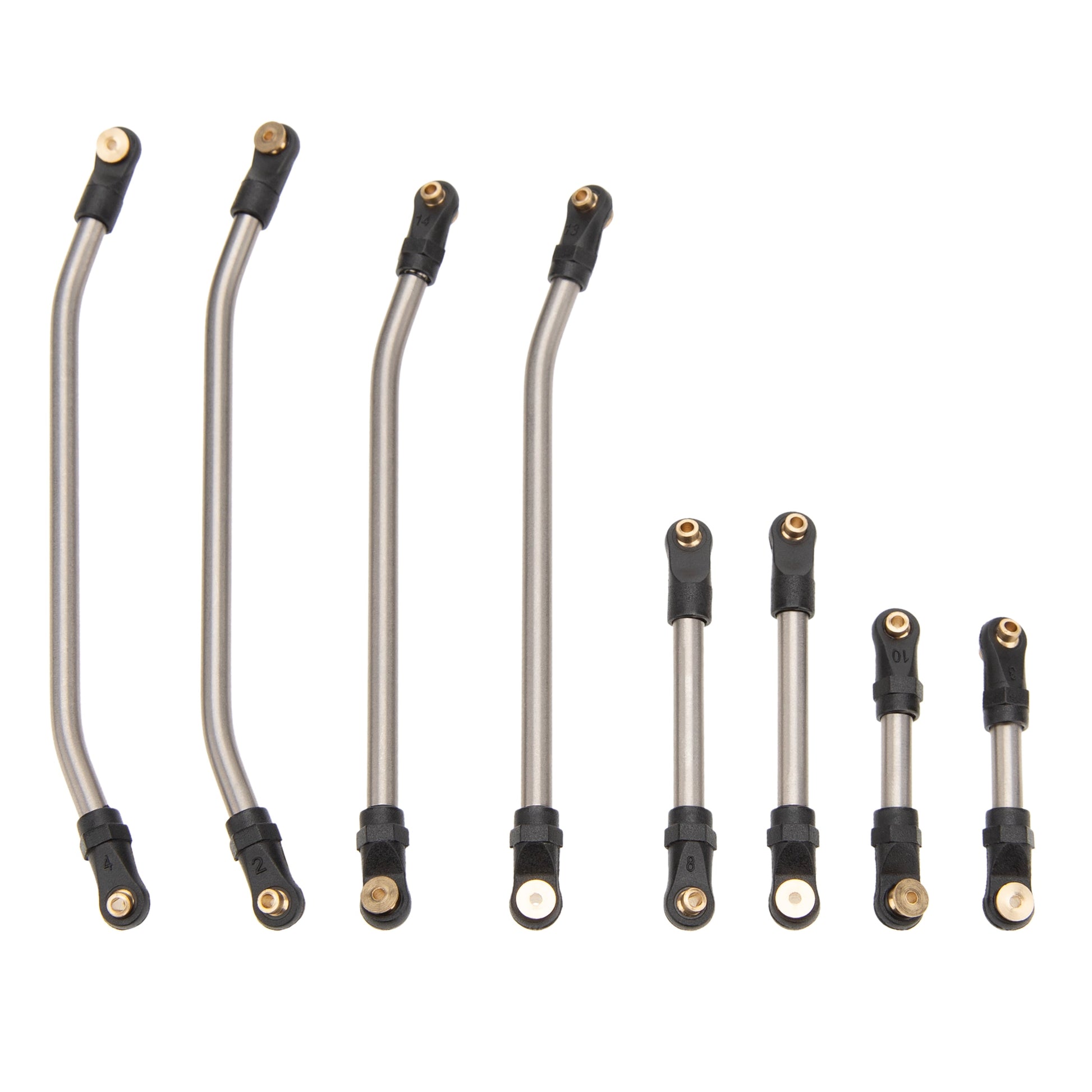 Titanium SCX24 Dead90 Double Bent Links