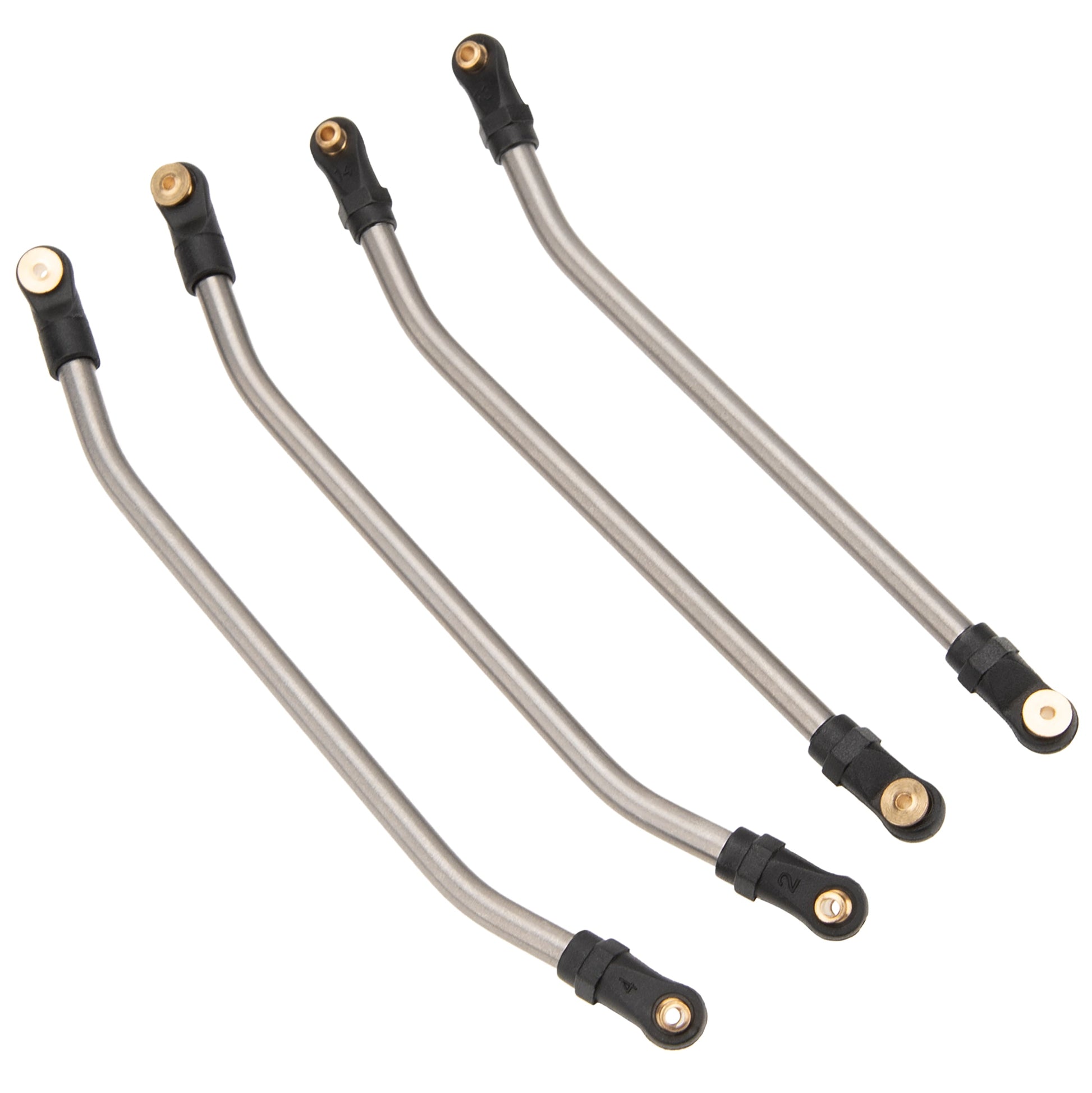 Titanium SCX24 Dead90 Double Bent 90mm Rear Links 