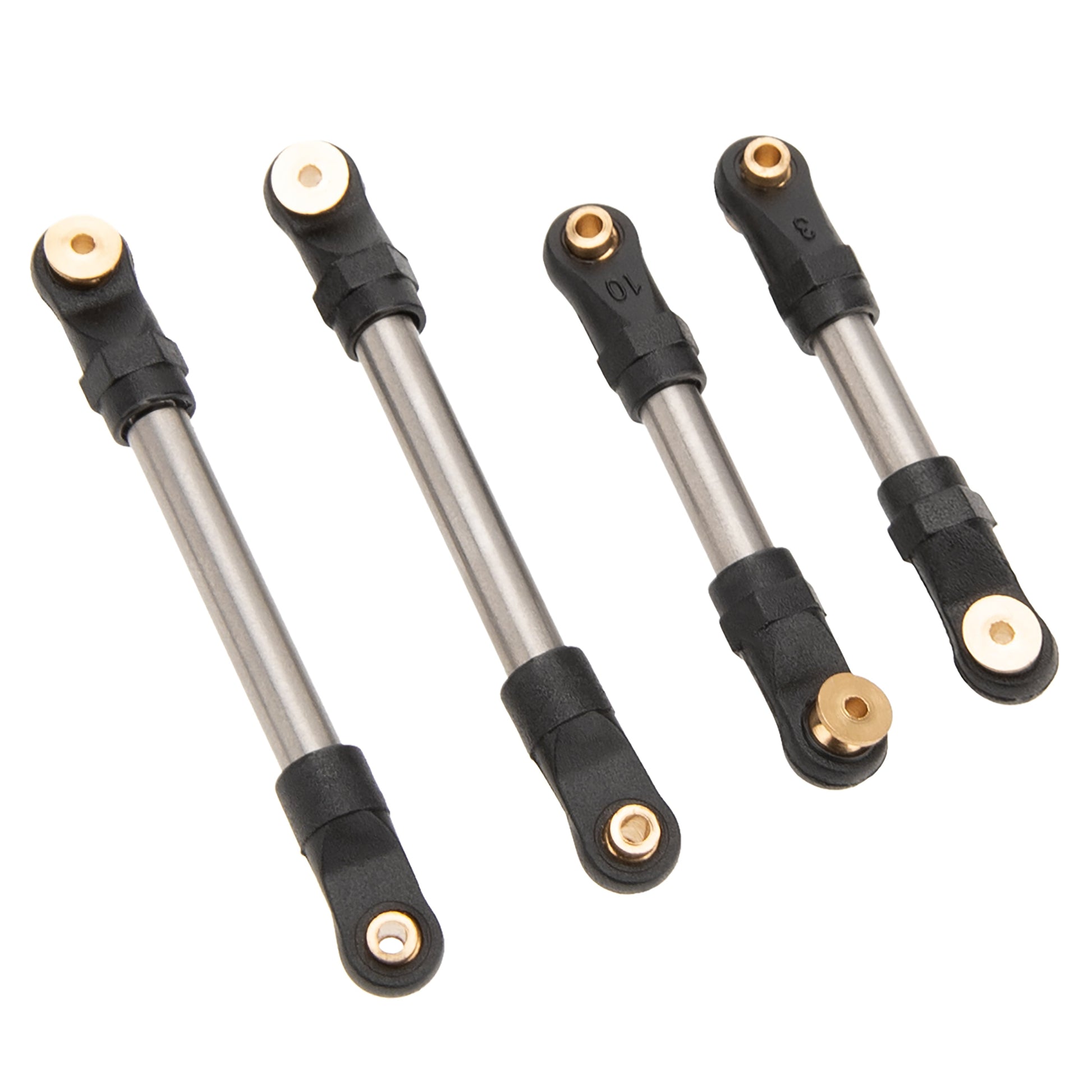 Titanium SCX24 Deadbolt front Links 