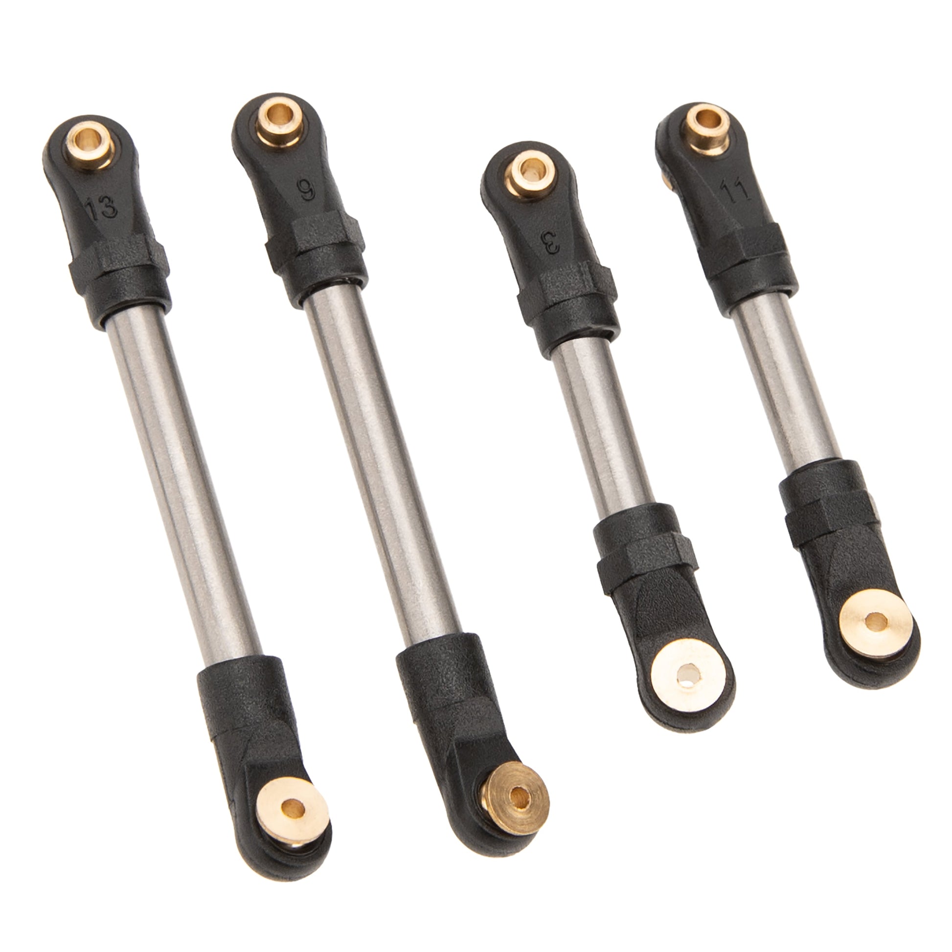 Titanium SCX24 Deadbolt High Clearance Chassis Front Links