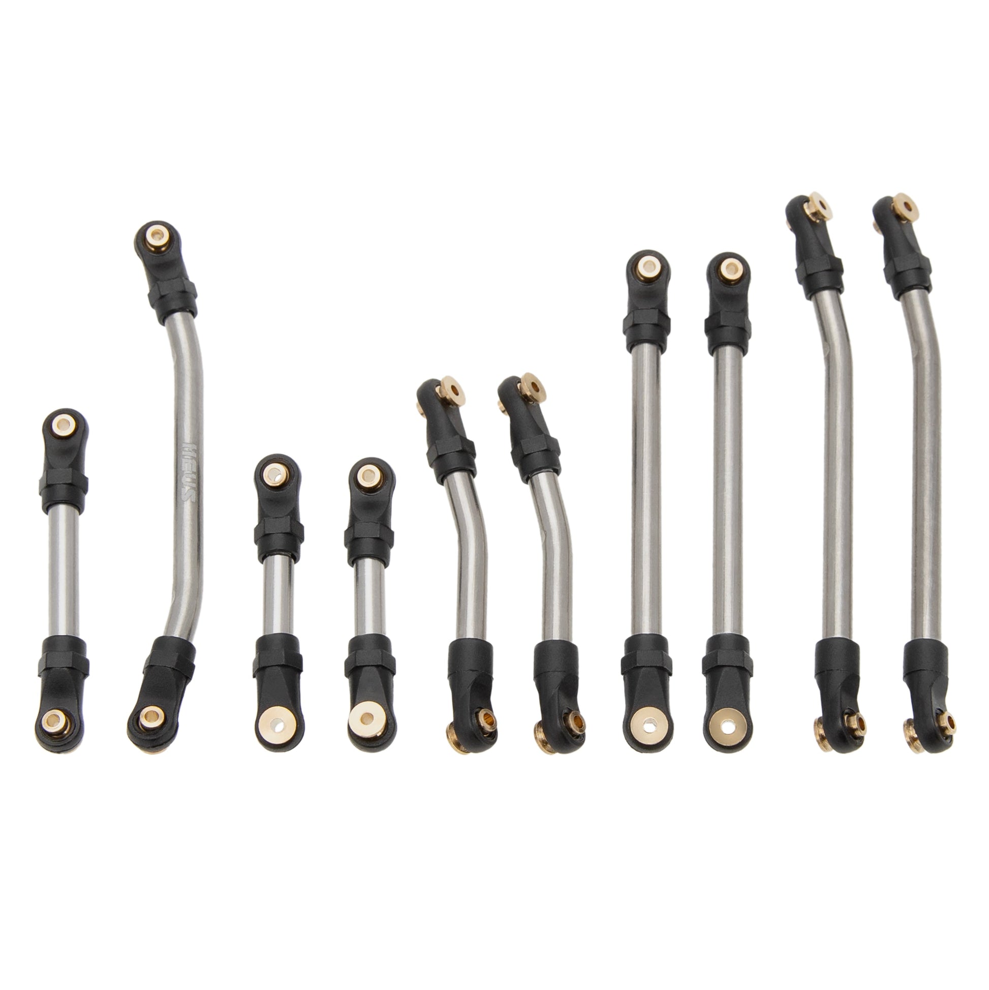 Titanium SCX24 GX 470 High Clearance Chassis & Steering Links 