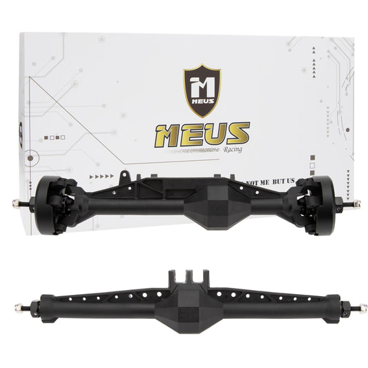MEUS Racing 1/10 Nylon ISO Straight Axles with Front Axle Counterweight for Axial Capra II SCX10 II and Other DIY 1/10 RC Crawler