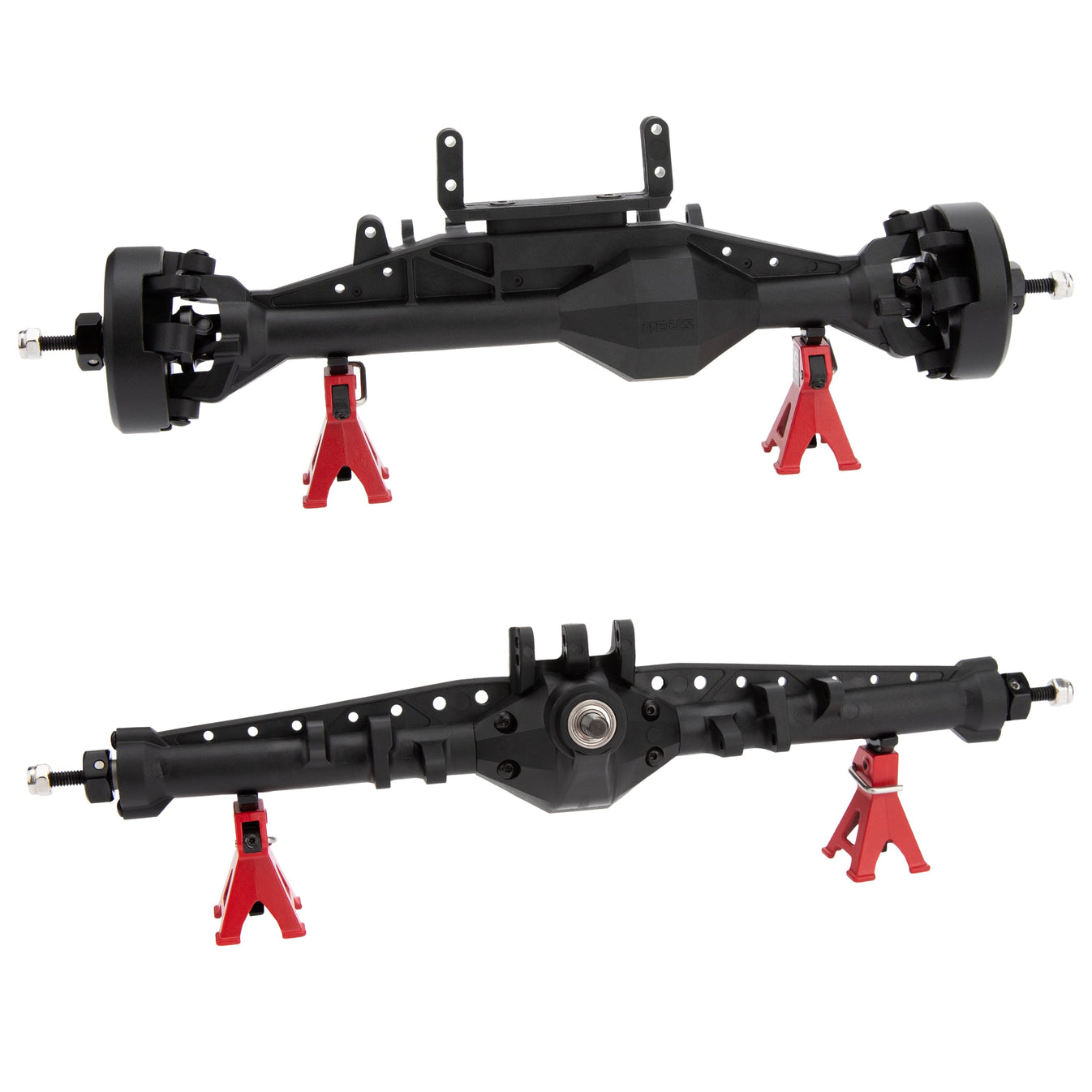 MEUS Racing 1/10 Nylon ISO Straight Axles with Front Axle Counterweigh
